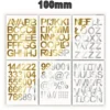 Samoprzylepny alfabet i cyfry 100 mm - miniatura Samoprzylepny alfabet i cyfry 100 mm - miniatura produktu