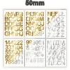 Samoprzylepny alfabet i cyfry 50 mm - miniatura Samoprzylepny alfabet i cyfry 50 mm - miniatura produktu