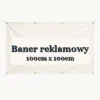 Drukowany baner reklamowy 100cm x 100cm - czytelna miniatura wariantu