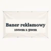 Drukowany baner reklamowy 100cm x 50cm - czytelna miniatura wariantu