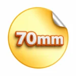 Naklejki okrągłe 70 mm naklejki okrągłe 70 mm - druk naklejek VIP Drukarnia