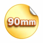 naklejki okrągłe 90 mm - druk naklejek VIP Drukarnia