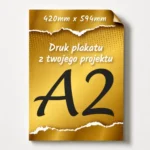 Plakat personalizowany A2 Plakat personalizowany A2 420 x 594 mm - VIP Drukarnia