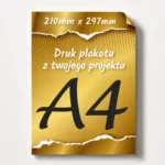 Plakat personalizowany A4 210 x 297 mm - VIP Drukarnia